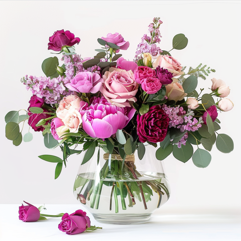 Which Central Signal Village flower shop has the best door-to-door flower delivery service_